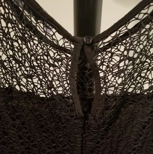 Black Sleeveless Sheath Formal Dress Plus Size